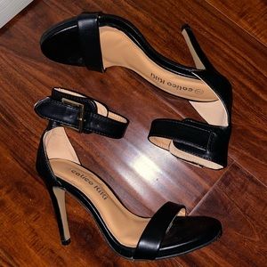 Calico Kiki stiletto black leather